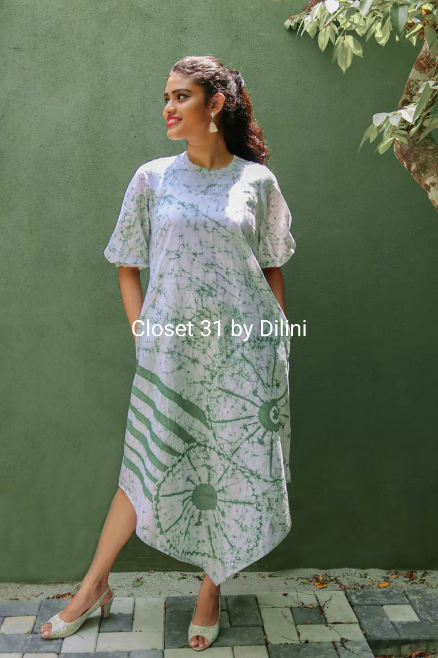 Batik Dress Bathik Frock Design | vlr.eng.br