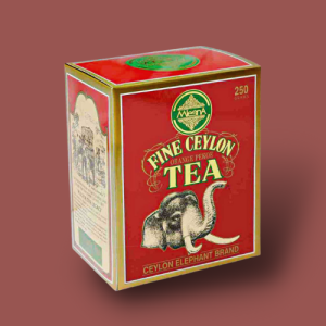Ceylon  Black Long Leaf Tea –  Elephant Brand 250g