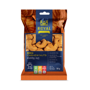 BBQ Royal Cashew Nuts Pack 50g