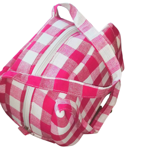 Pink Handloom Lunch Bag Sri Lanka
