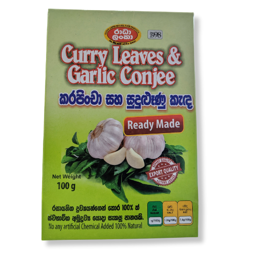 Curry Leaves & Garlic Conjee Sri Lanka