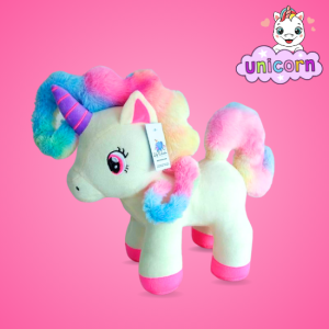 Rainbow Color Unicorn Soft Toy -Gifts