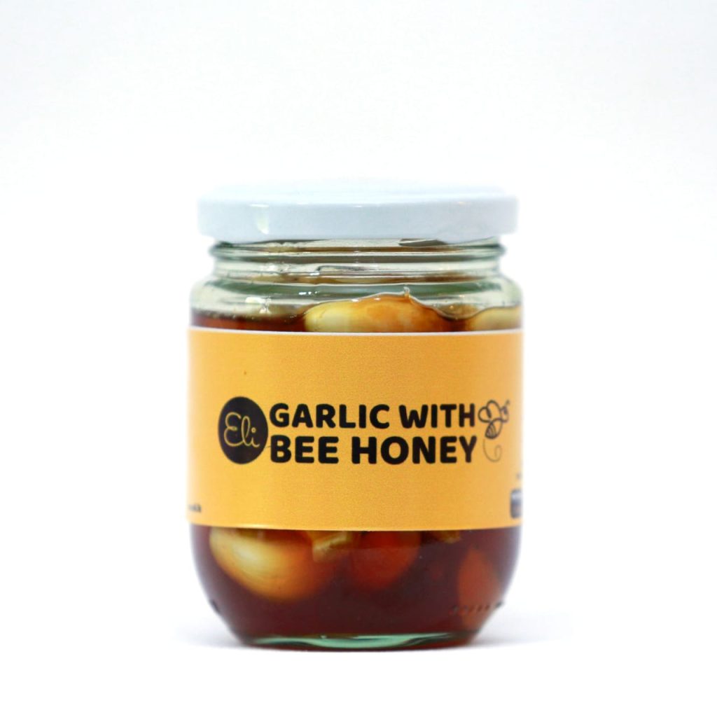 Garlic with pure Bee Honey 250g Serendib Online