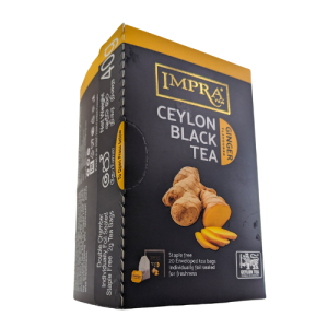 Impra Ginger Flavoured Black Tea gift pack – 20 tea bags