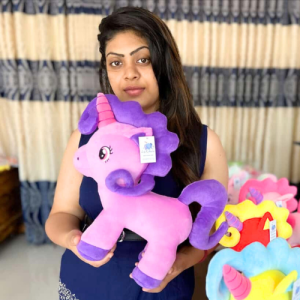 Sri Lanka Soft Toy Purple unicorn sri lanka for kids