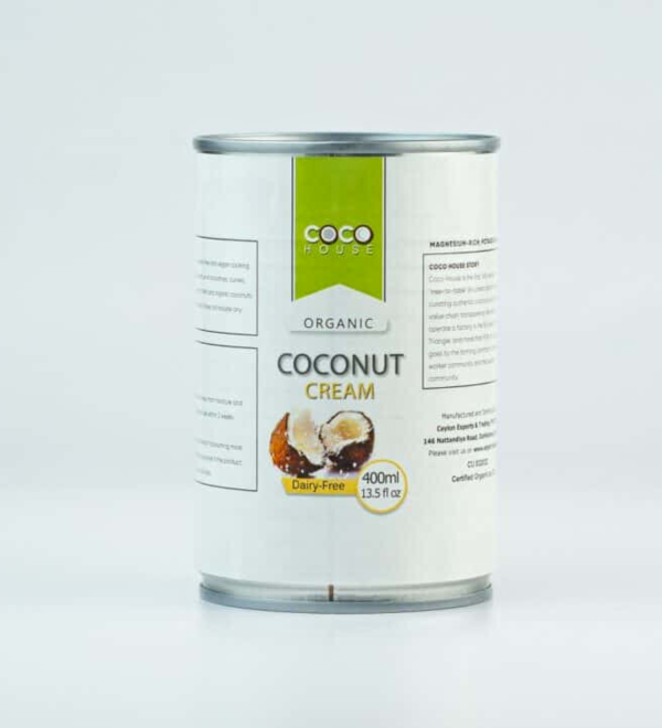 organic coconut cream