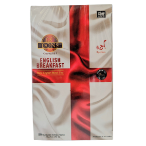 Dons Ceylon English Breakfast Tea – 50 tea bags